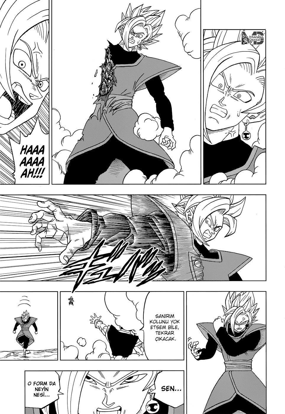 Dragon Ball Super mangasının 23 bölümünün 34. sayfasını okuyorsunuz.