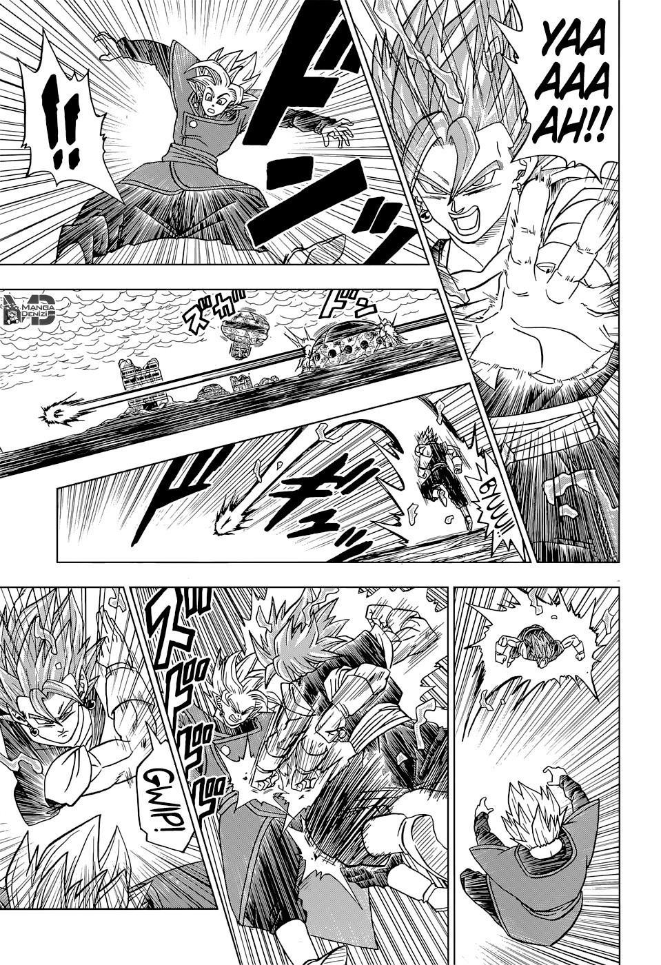 Dragon Ball Super mangasının 23 bölümünün 38. sayfasını okuyorsunuz.