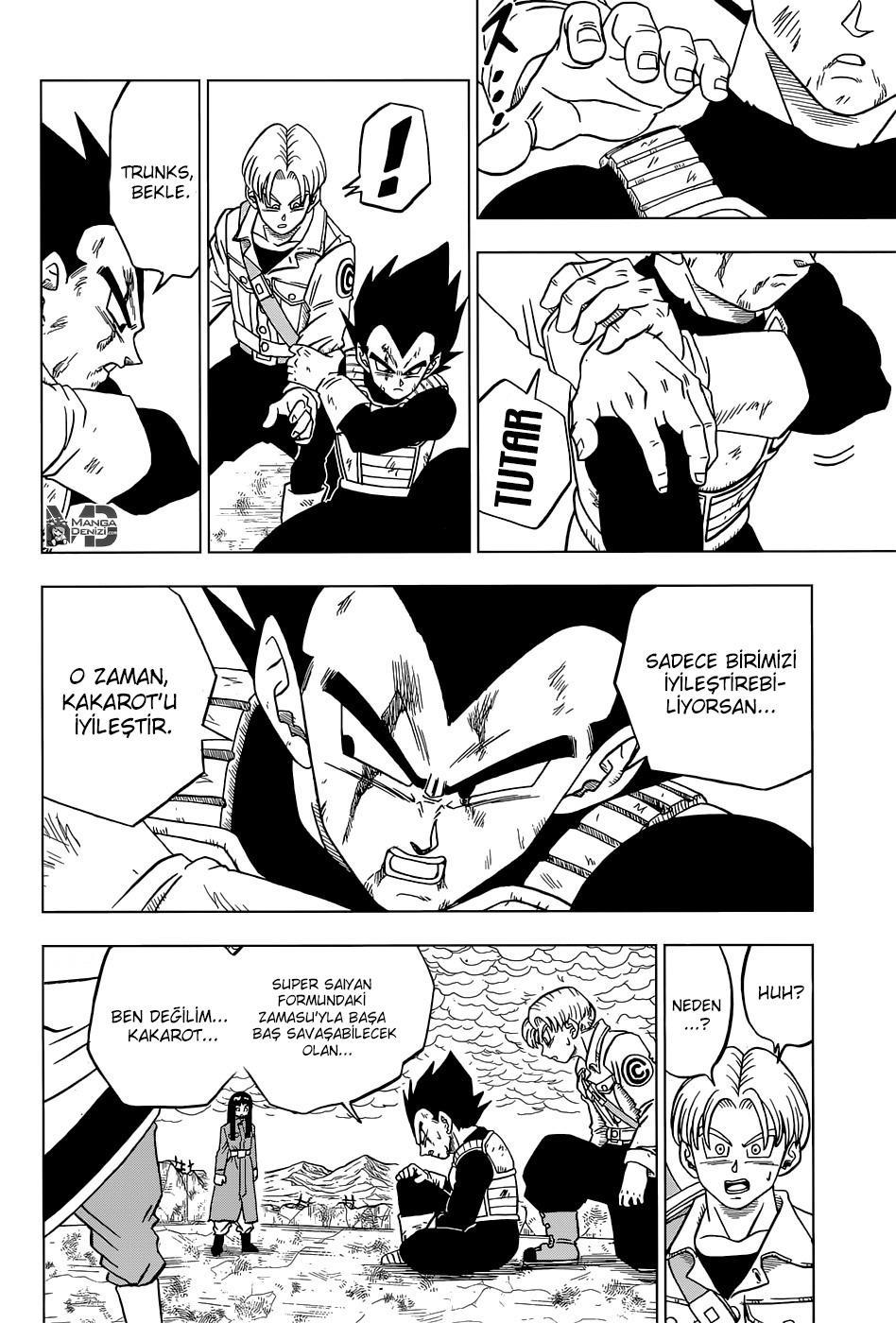 Dragon Ball Super mangasının 24 bölümünün 13. sayfasını okuyorsunuz.