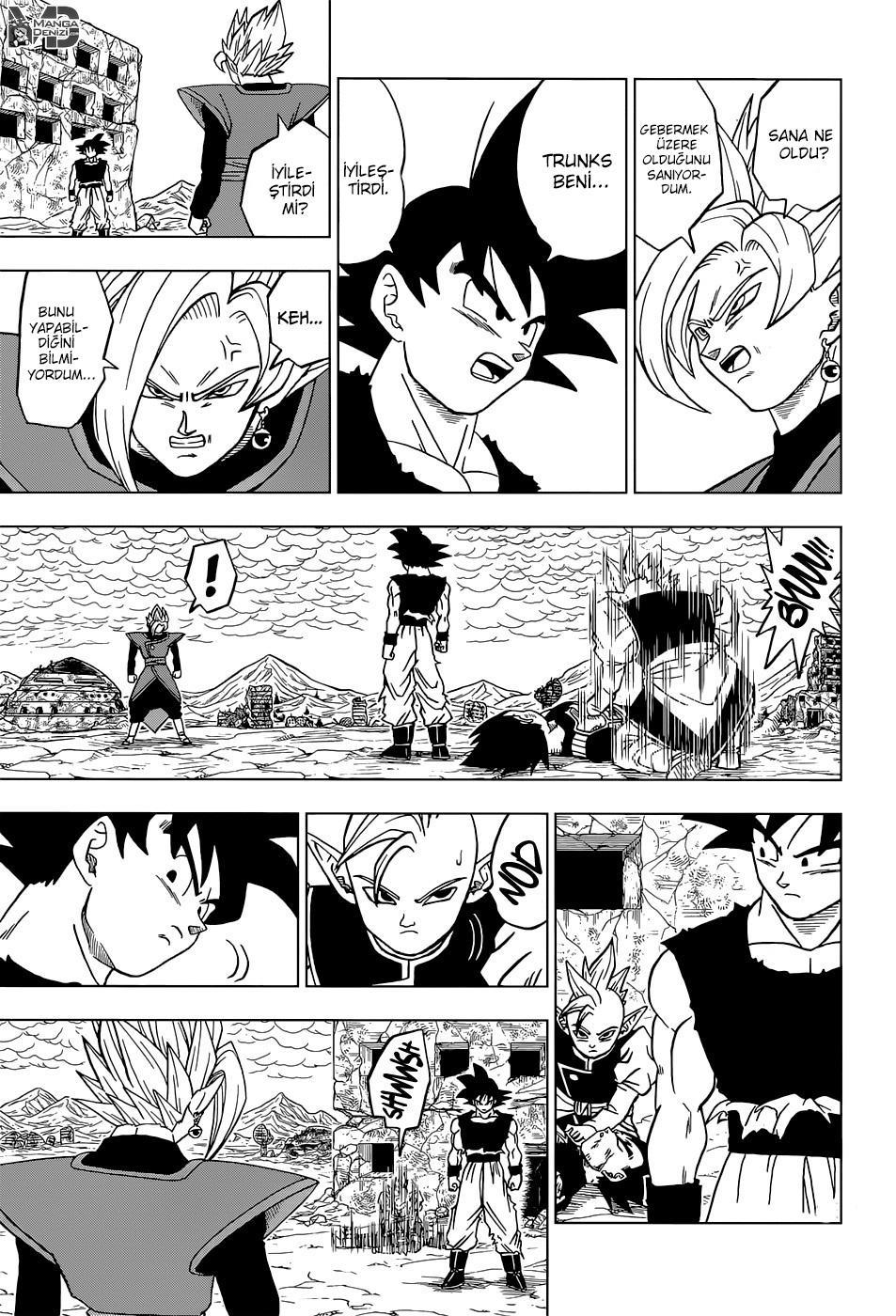 Dragon Ball Super mangasının 24 bölümünün 28. sayfasını okuyorsunuz.