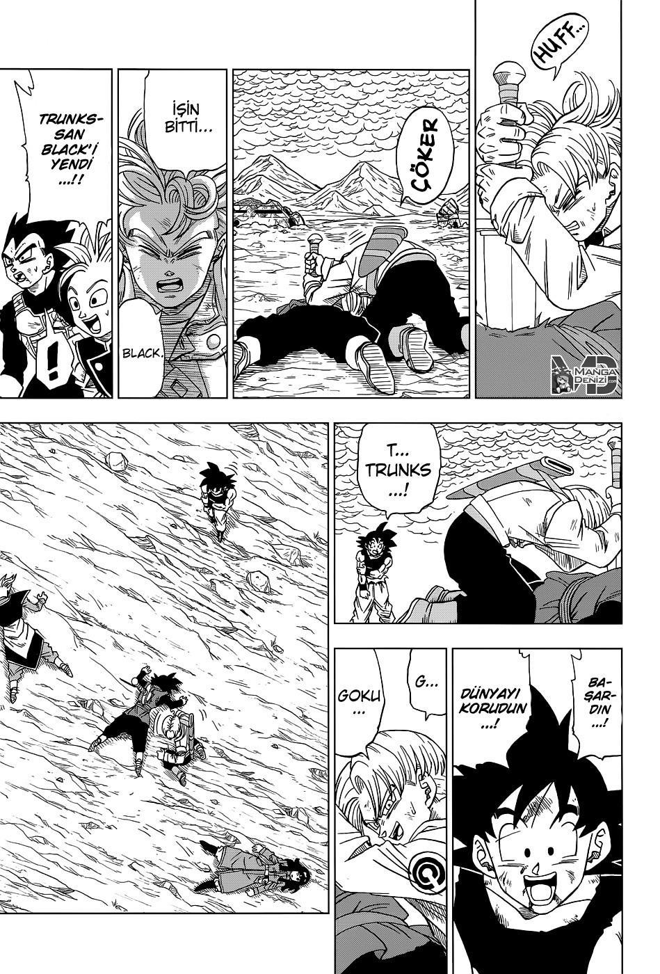Dragon Ball Super mangasının 25 bölümünün 32. sayfasını okuyorsunuz.