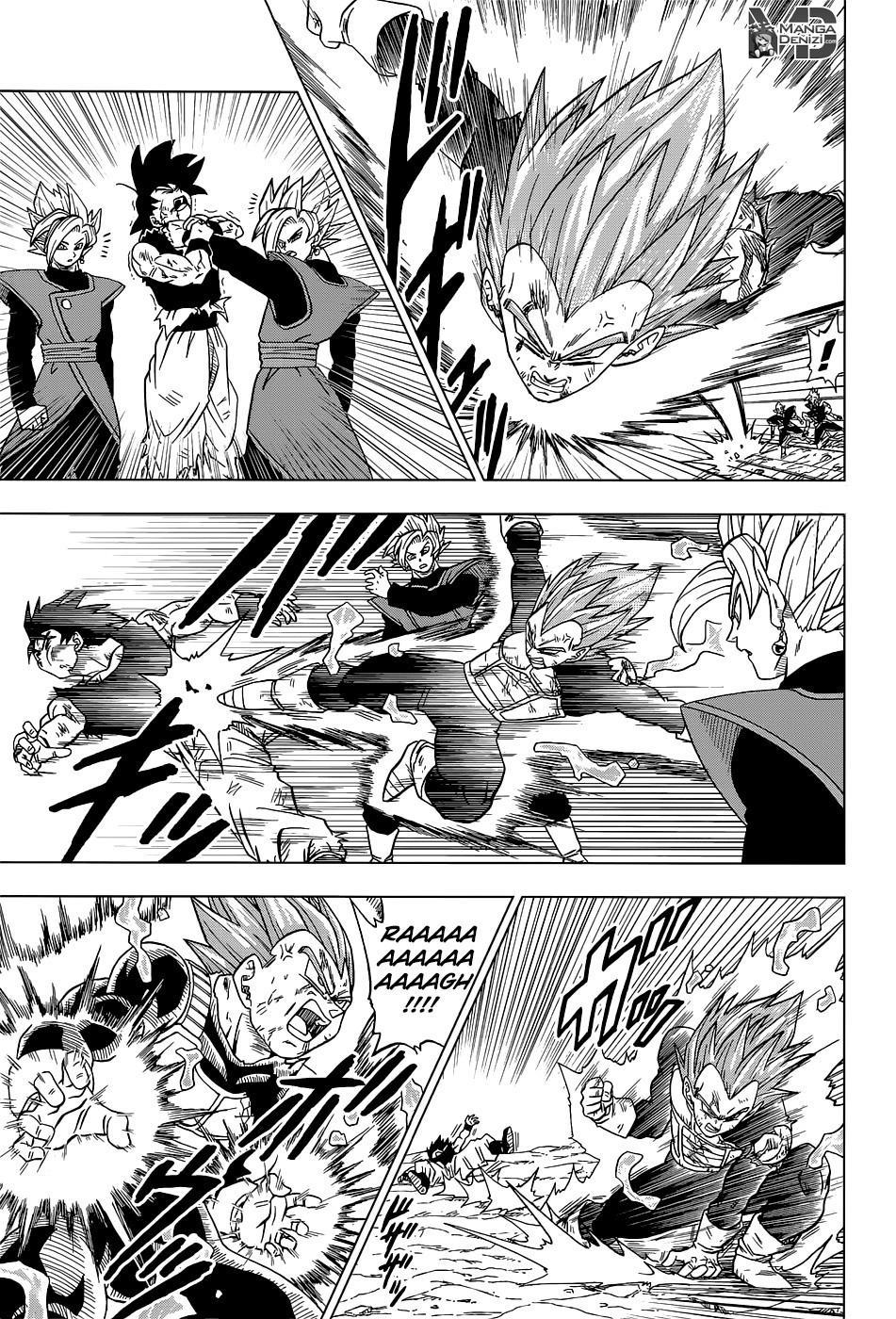Dragon Ball Super mangasının 25 bölümünün 40. sayfasını okuyorsunuz.