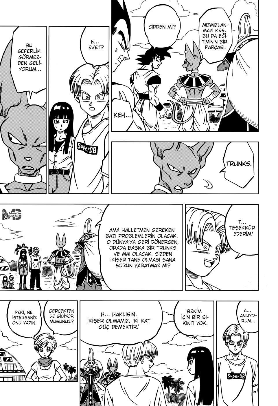 Dragon Ball Super mangasının 26 bölümünün 39. sayfasını okuyorsunuz.