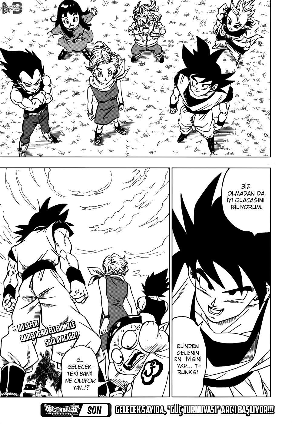 Dragon Ball Super mangasının 26 bölümünün 45. sayfasını okuyorsunuz.
