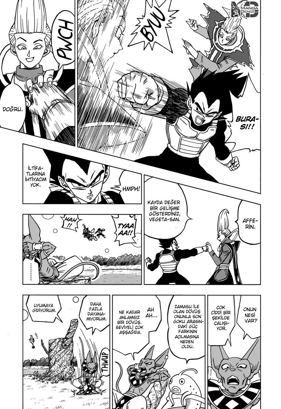 Dragon Ball Super mangasının 27 bölümünün 16. sayfasını okuyorsunuz.