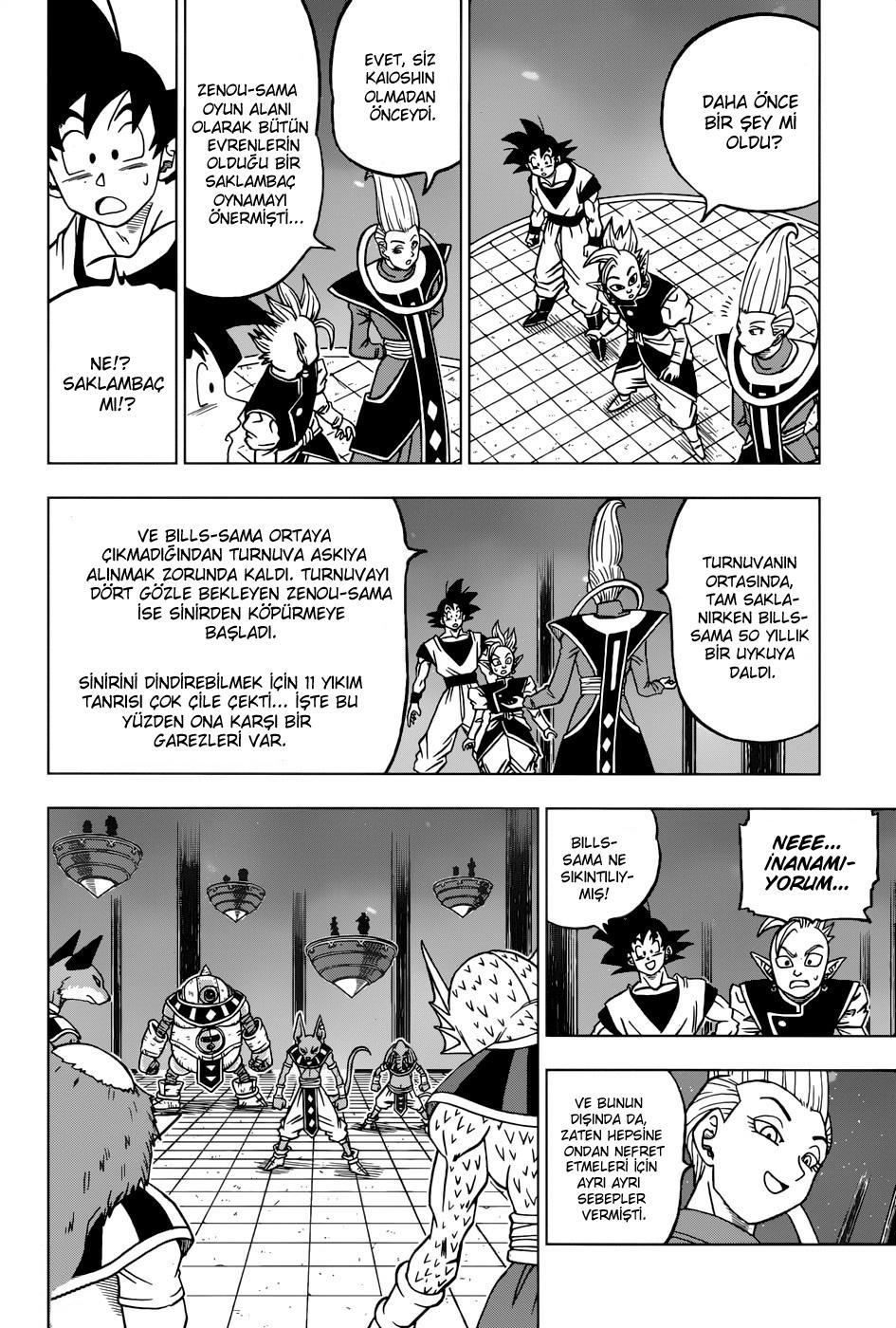 Dragon Ball Super mangasının 28 bölümünün 34. sayfasını okuyorsunuz.