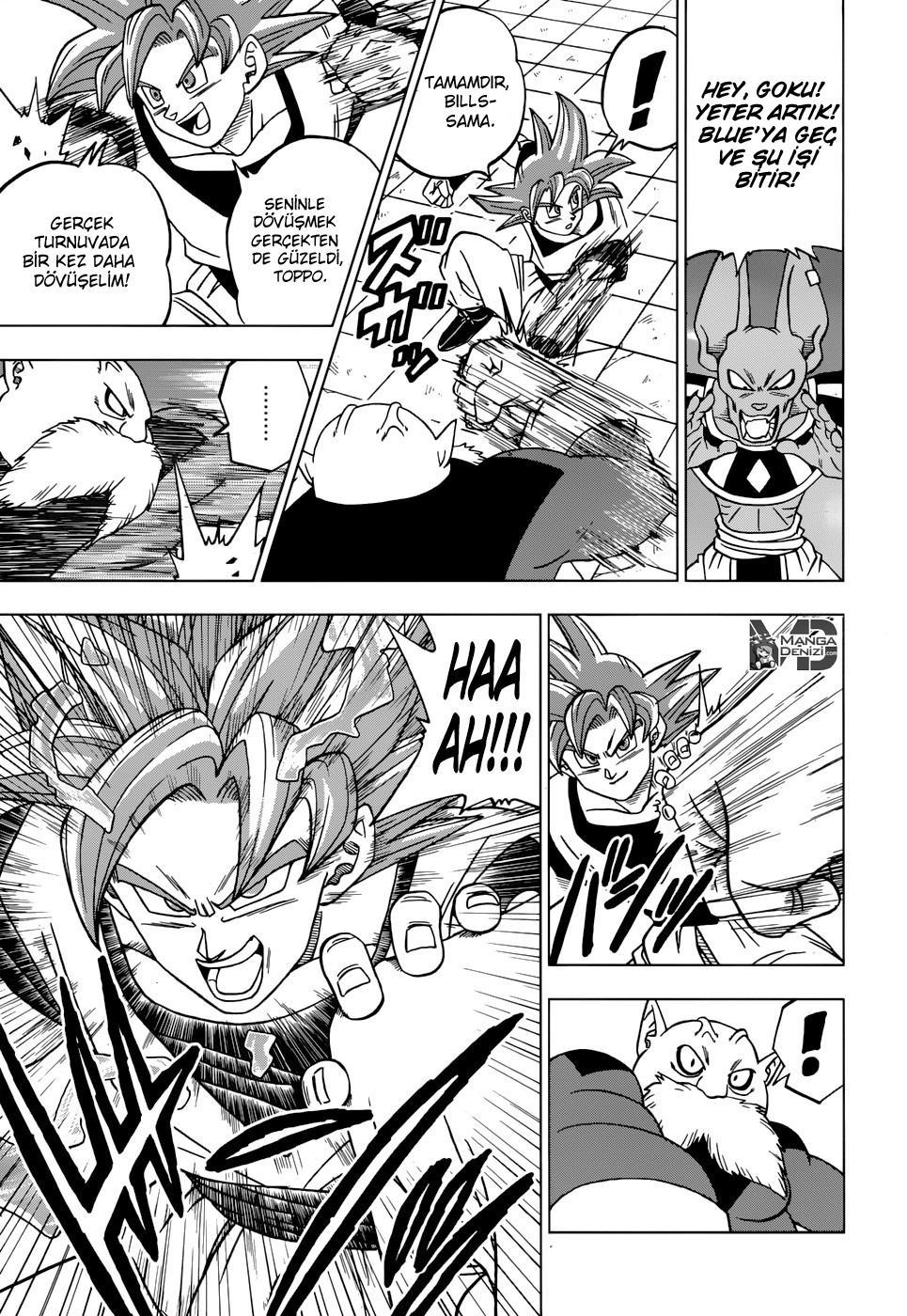 Dragon Ball Super mangasının 29 bölümünün 40. sayfasını okuyorsunuz.