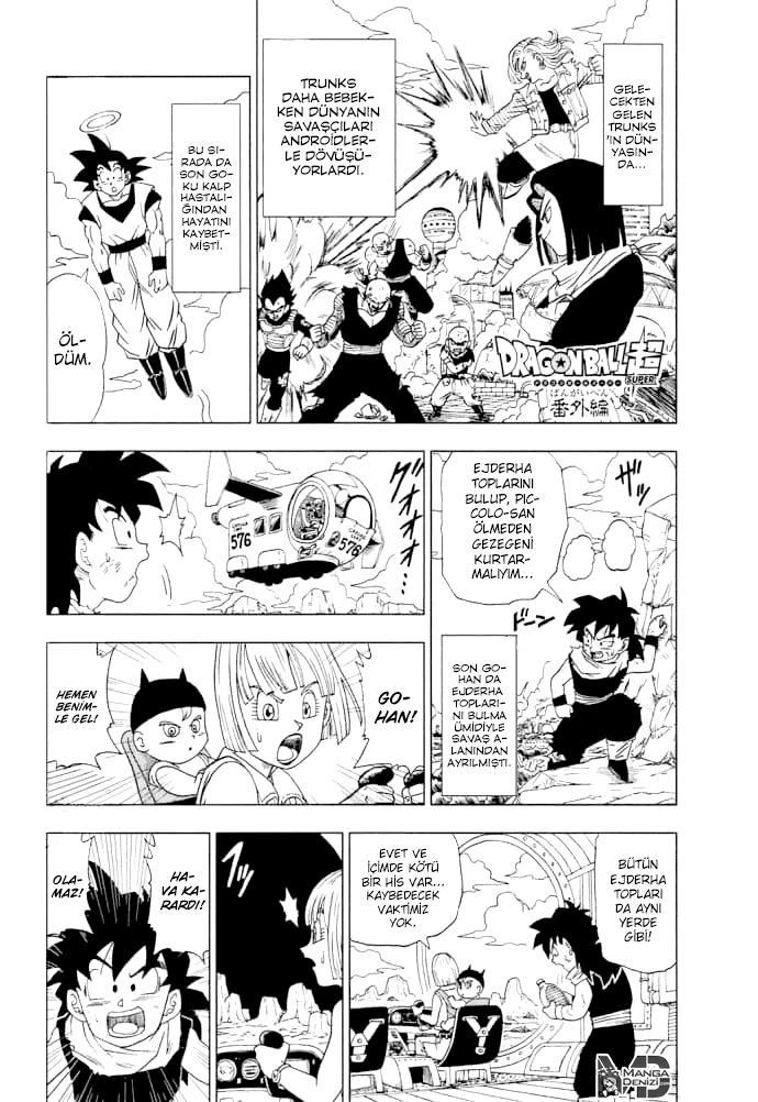 Dragon Ball Super mangasının 30.5 bölümünün 2. sayfasını okuyorsunuz.