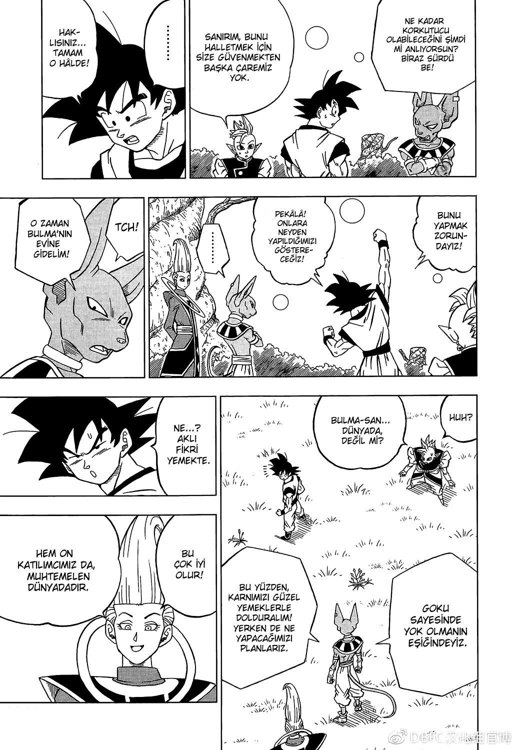 Dragon Ball Super mangasının 30 bölümünün 18. sayfasını okuyorsunuz.