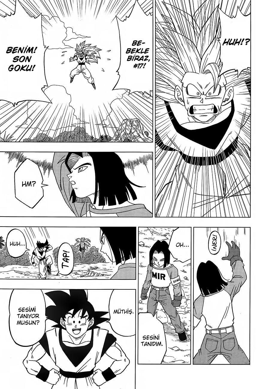 Dragon Ball Super mangasının 31 bölümünün 32. sayfasını okuyorsunuz.