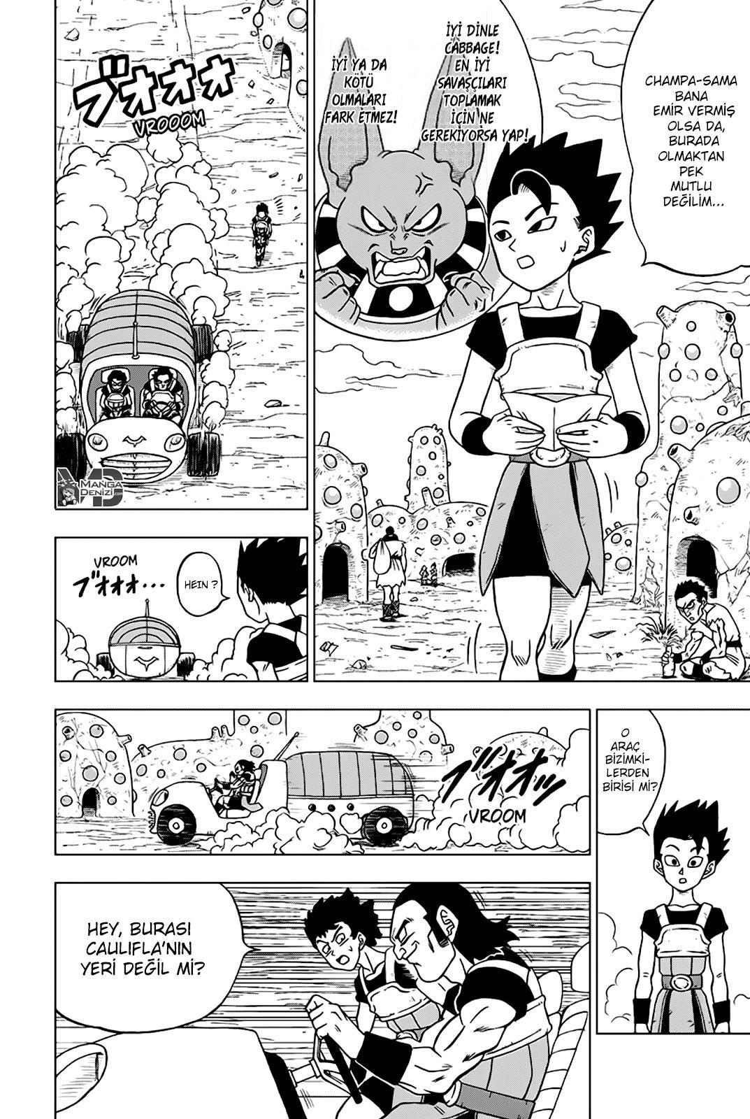 Dragon Ball Super mangasının 32 bölümünün 3. sayfasını okuyorsunuz.