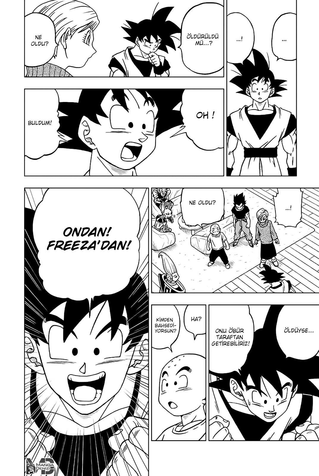 Dragon Ball Super mangasının 32 bölümünün 25. sayfasını okuyorsunuz.