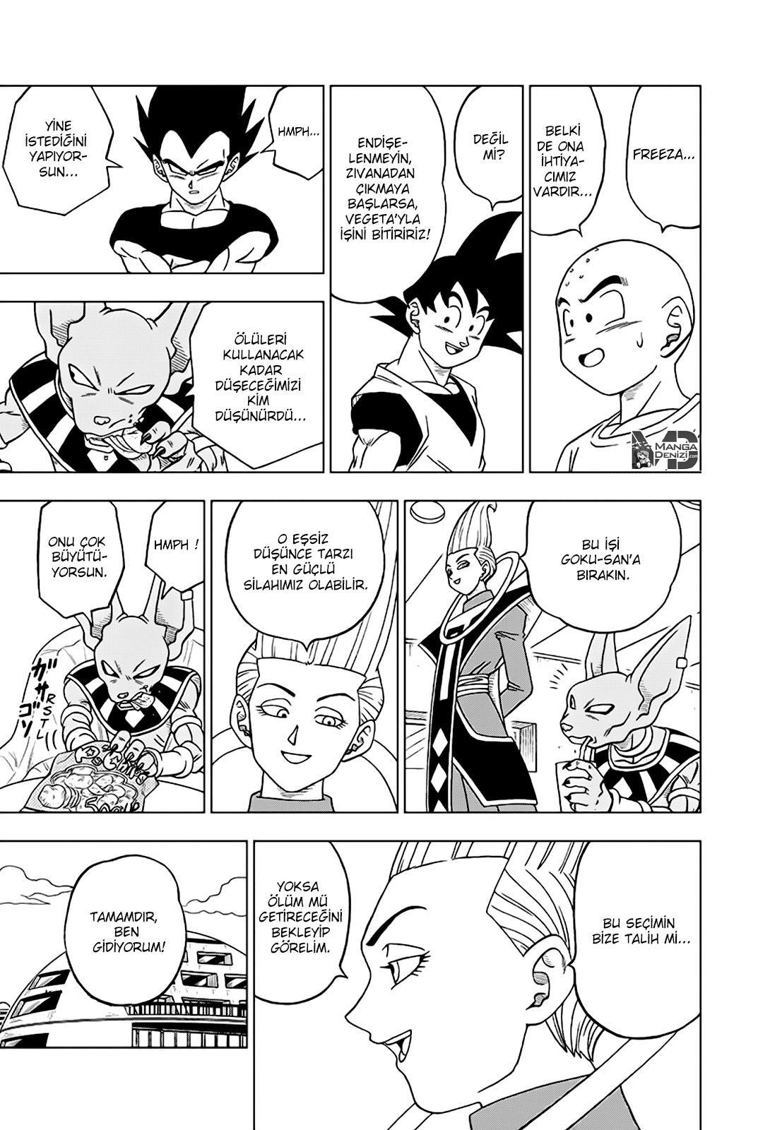 Dragon Ball Super mangasının 32 bölümünün 30. sayfasını okuyorsunuz.