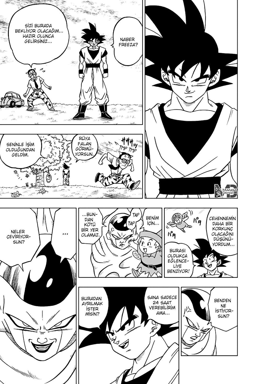 Dragon Ball Super mangasının 32 bölümünün 34. sayfasını okuyorsunuz.
