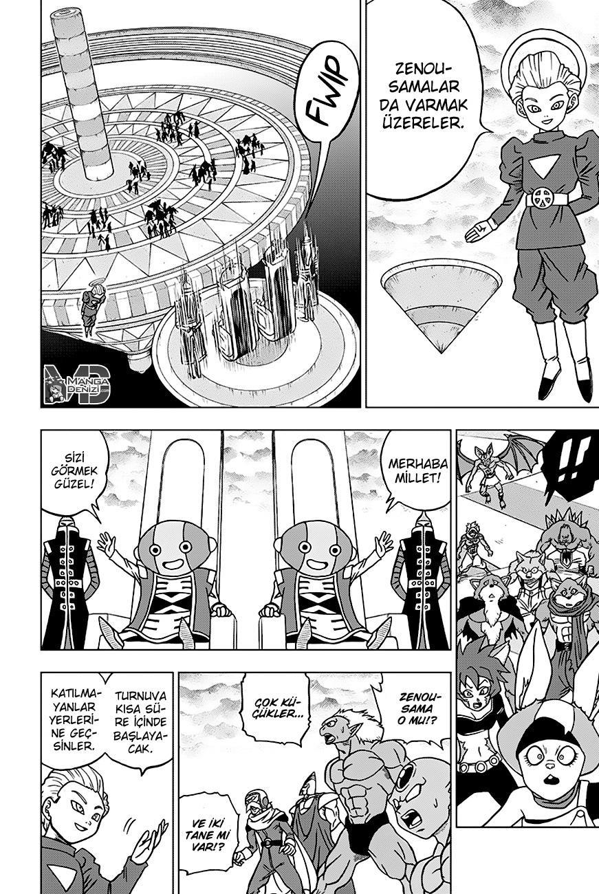 Dragon Ball Super mangasının 33 bölümünün 15. sayfasını okuyorsunuz.