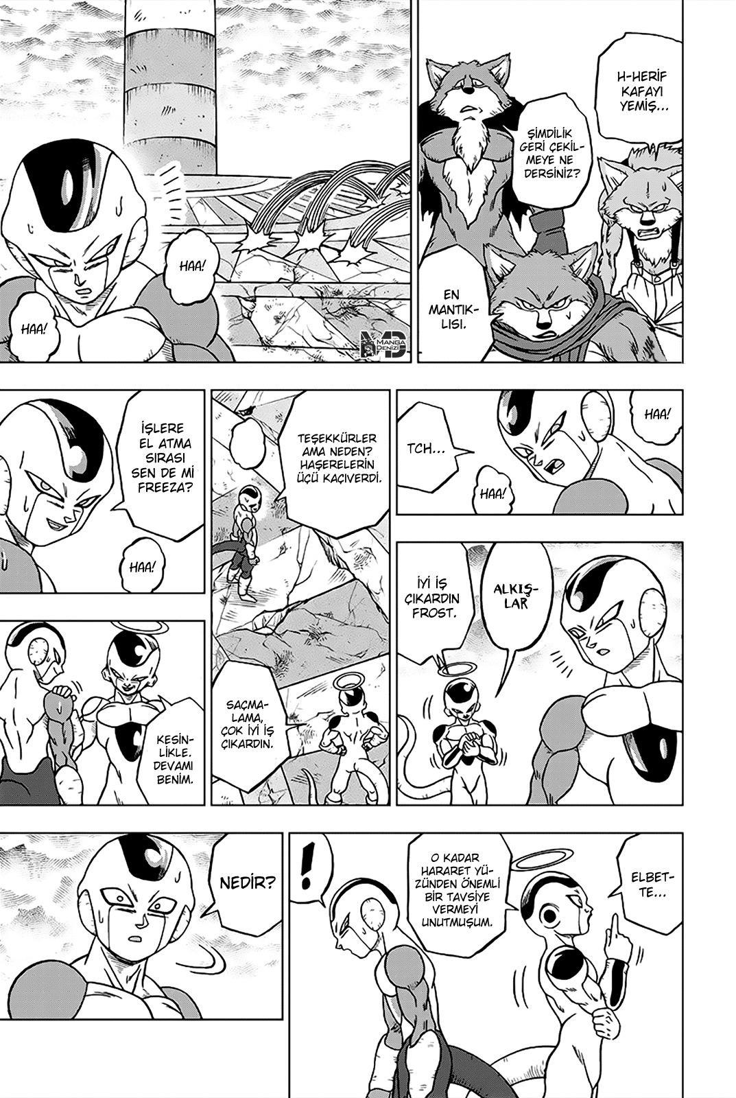 Dragon Ball Super mangasının 34 bölümünün 32. sayfasını okuyorsunuz.