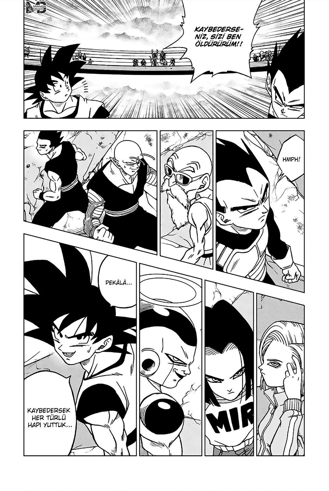Dragon Ball Super mangasının 34 bölümünün 46. sayfasını okuyorsunuz.
