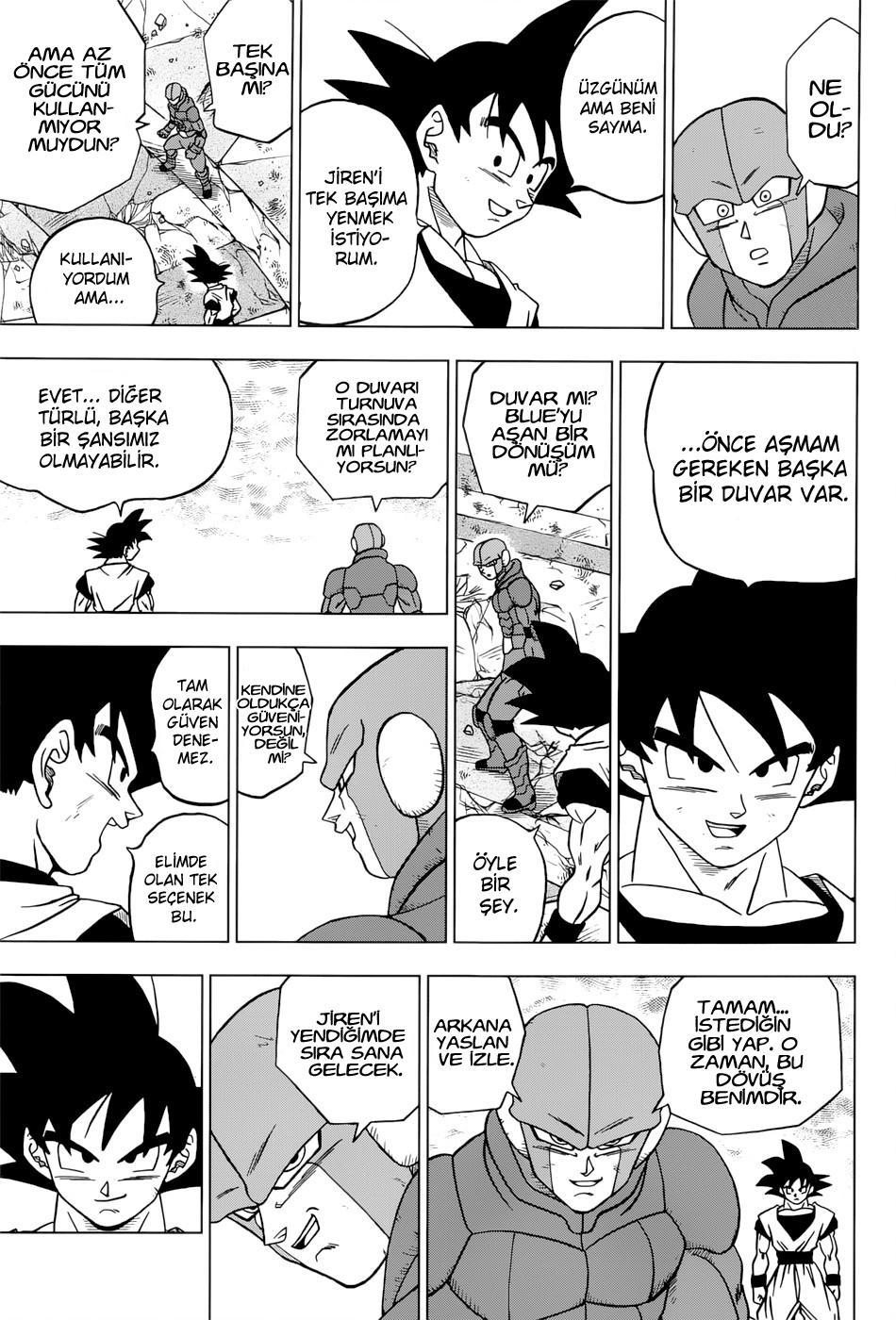 Dragon Ball Super mangasının 35 bölümünün 34. sayfasını okuyorsunuz.