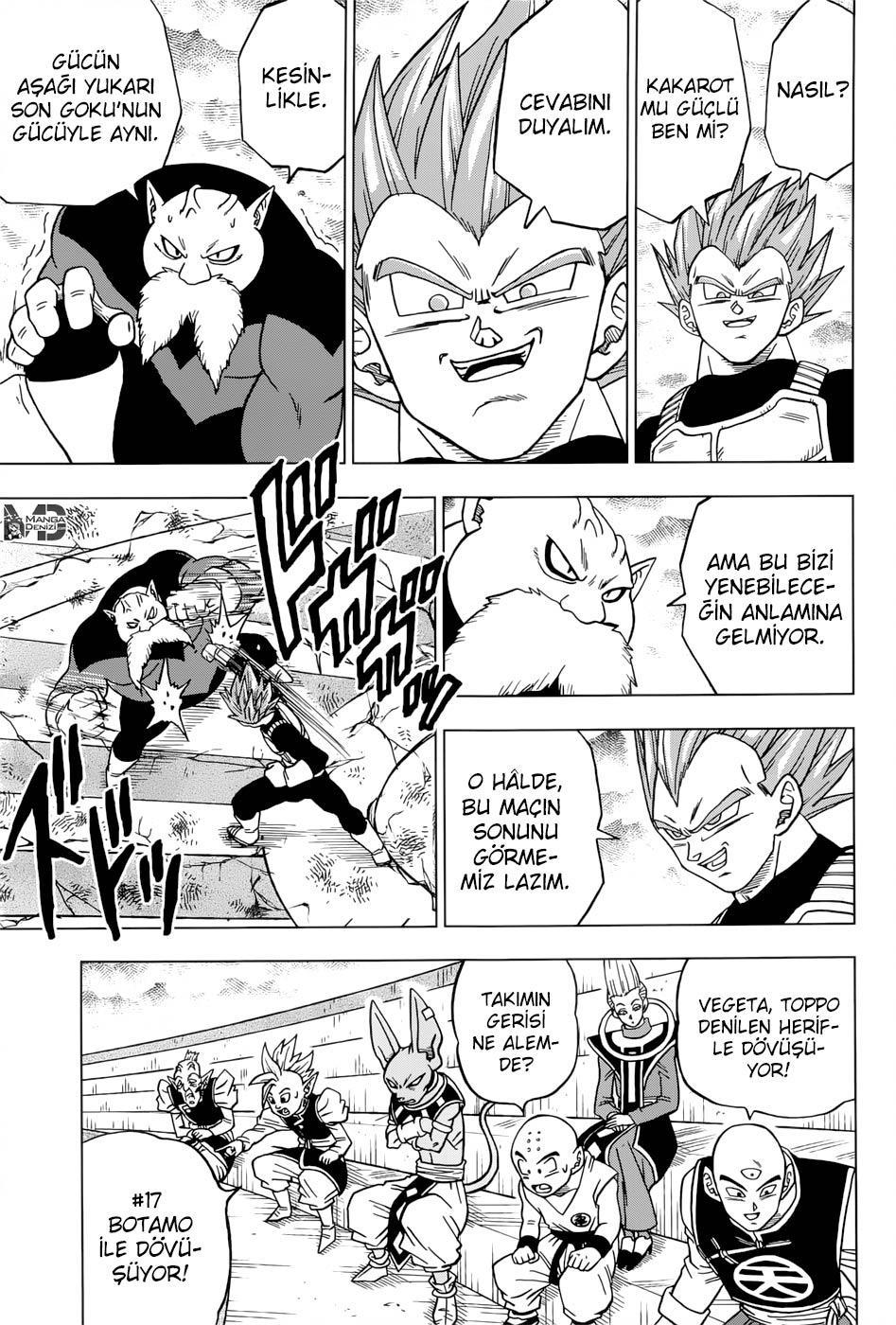 Dragon Ball Super mangasının 36 bölümünün 8. sayfasını okuyorsunuz.