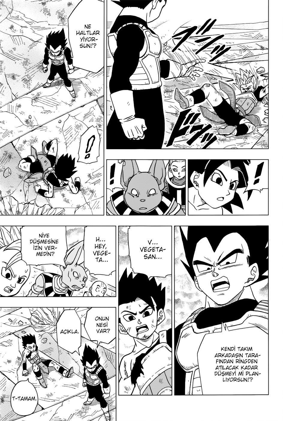 Dragon Ball Super mangasının 38 bölümünün 24. sayfasını okuyorsunuz.