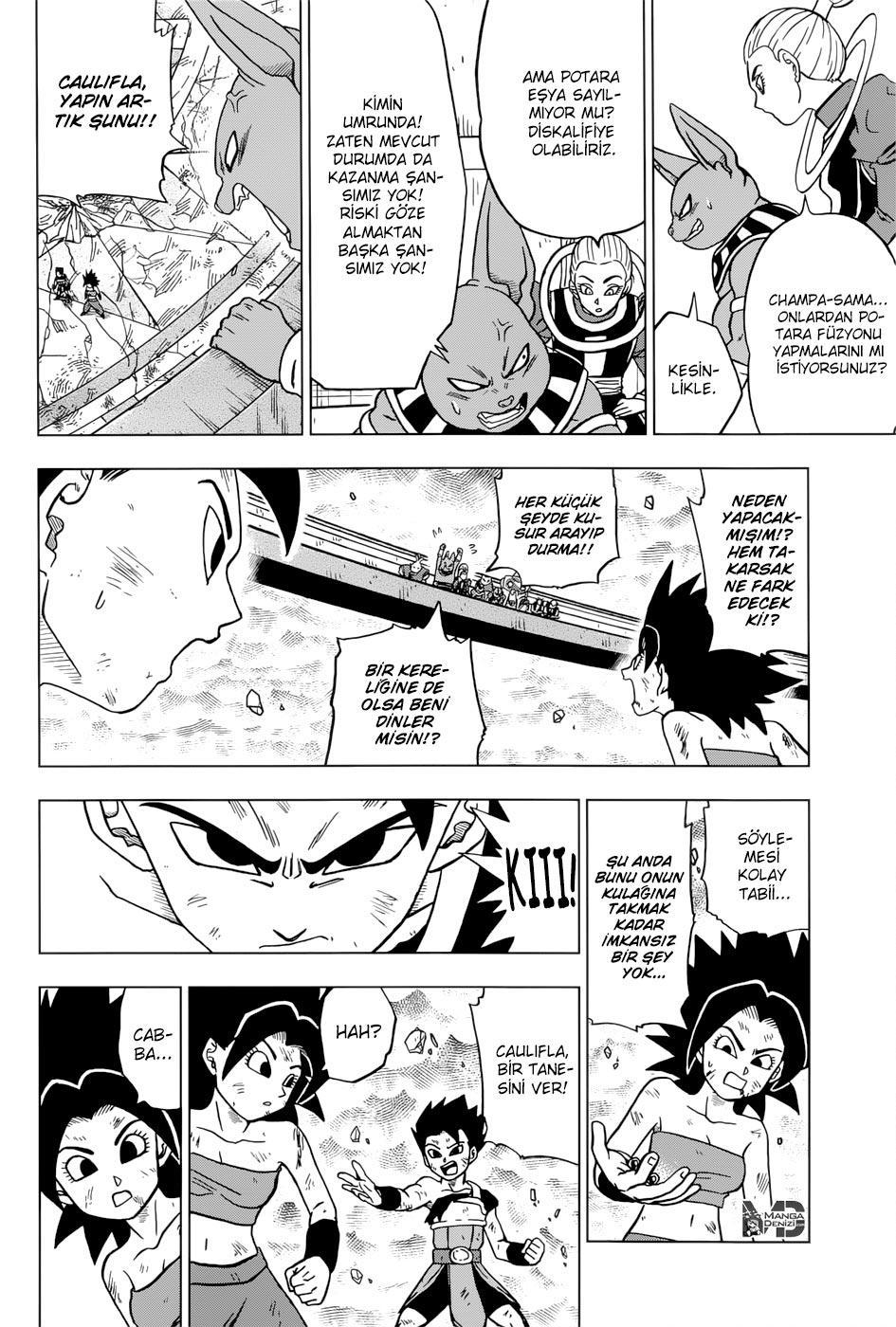 Dragon Ball Super mangasının 38 bölümünün 31. sayfasını okuyorsunuz.