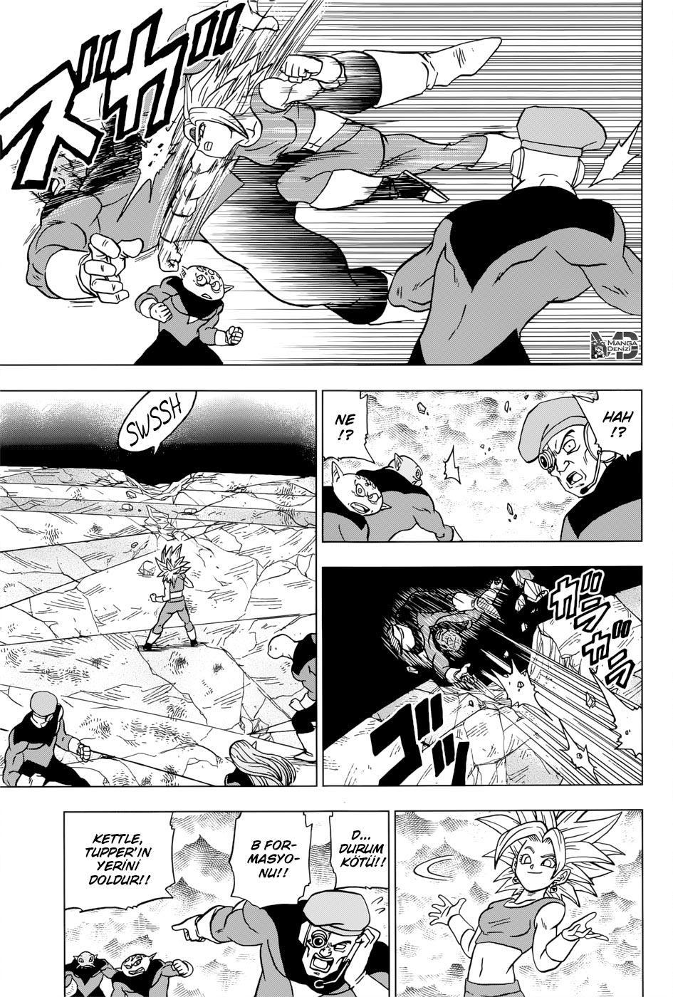 Dragon Ball Super mangasının 38 bölümünün 40. sayfasını okuyorsunuz.