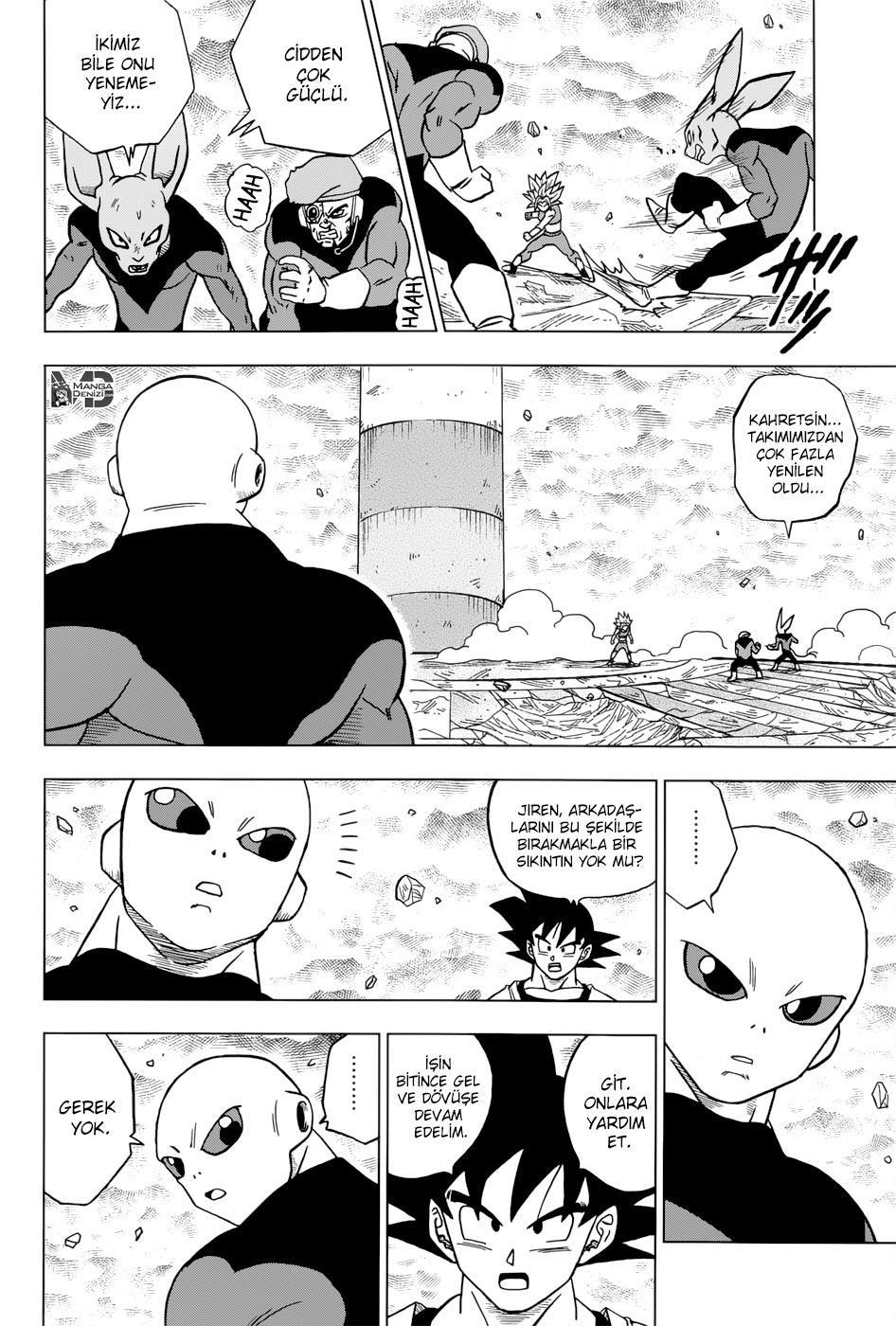 Dragon Ball Super mangasının 38 bölümünün 43. sayfasını okuyorsunuz.