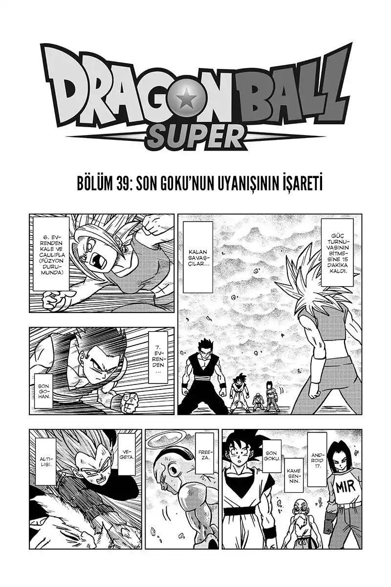 Dragon Ball Super mangasının 39 bölümünün 2. sayfasını okuyorsunuz.