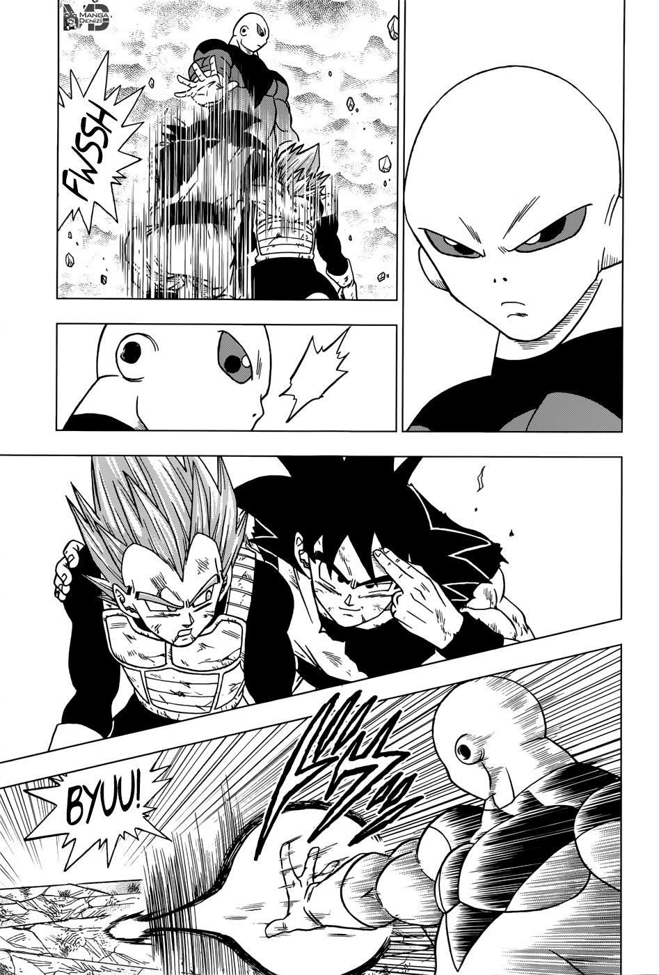 Dragon Ball Super mangasının 40 bölümünün 24. sayfasını okuyorsunuz.