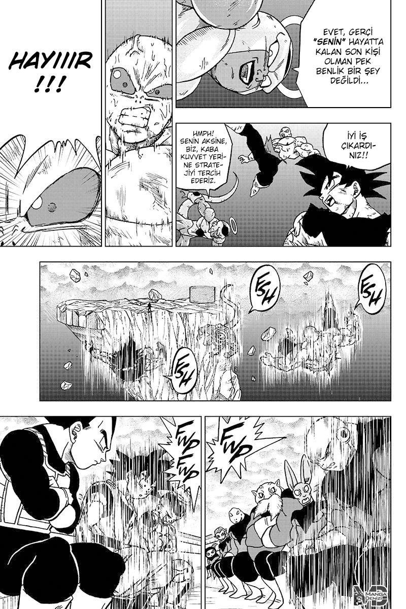 Dragon Ball Super mangasının 42 bölümünün 23. sayfasını okuyorsunuz.