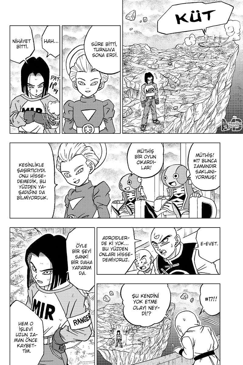 Dragon Ball Super mangasının 42 bölümünün 24. sayfasını okuyorsunuz.