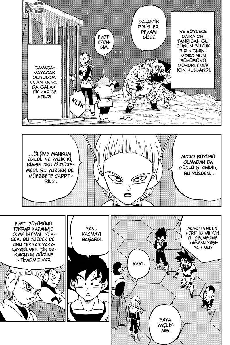 Dragon Ball Super mangasının 43 bölümünün 16. sayfasını okuyorsunuz.