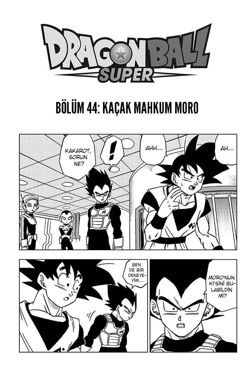 Dragon Ball Super mangasının 44 bölümünün 2. sayfasını okuyorsunuz.