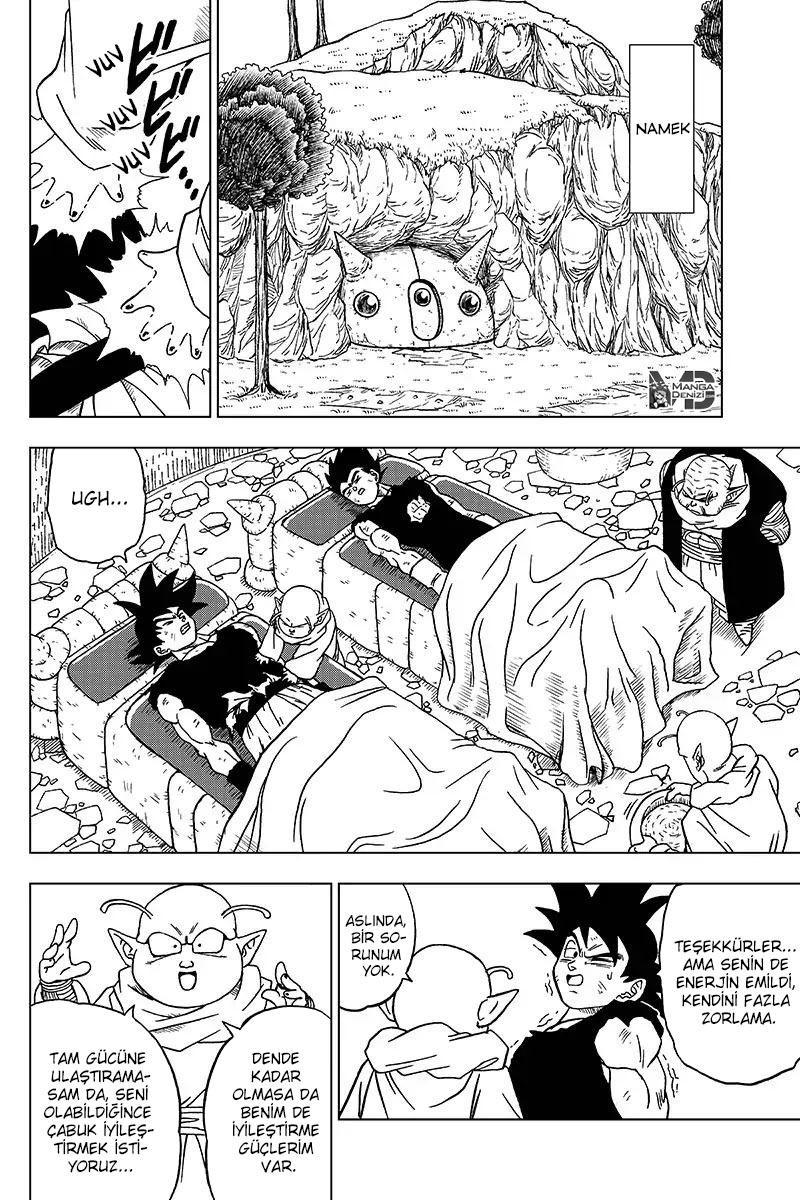 Dragon Ball Super mangasının 46 bölümünün 33. sayfasını okuyorsunuz.