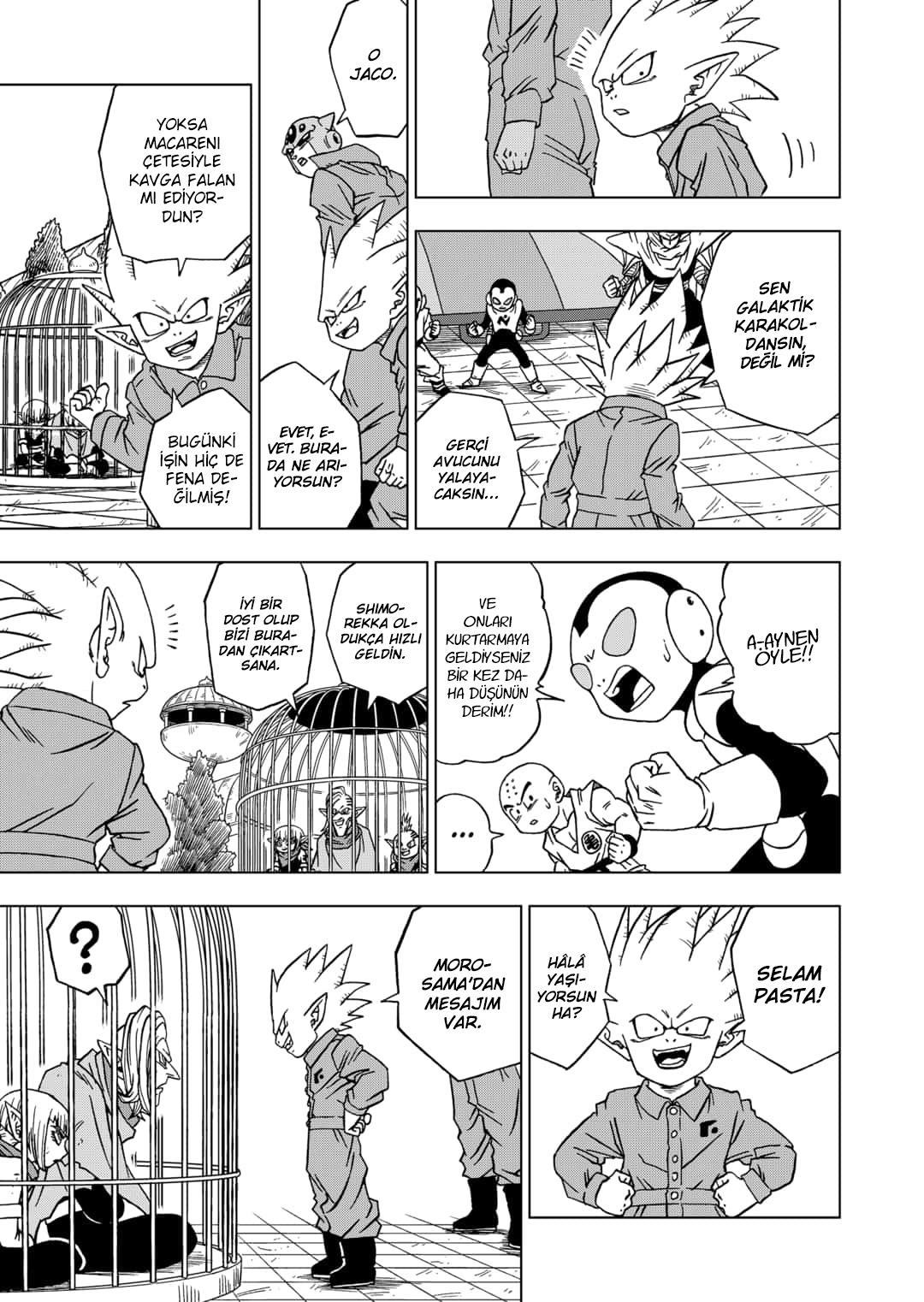 Dragon Ball Super mangasının 53 bölümünün 18. sayfasını okuyorsunuz.