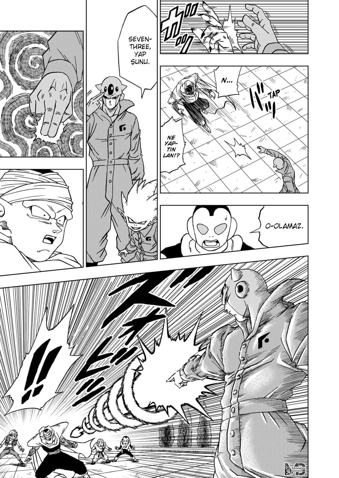 Dragon Ball Super mangasının 53 bölümünün 22. sayfasını okuyorsunuz.