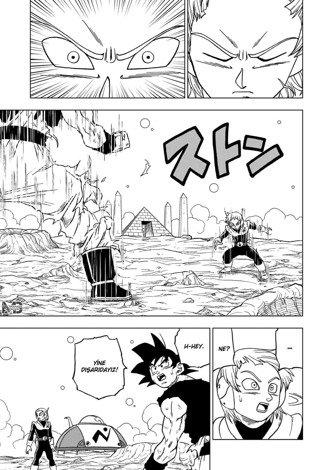 Dragon Ball Super mangasının 55 bölümünün 40. sayfasını okuyorsunuz.