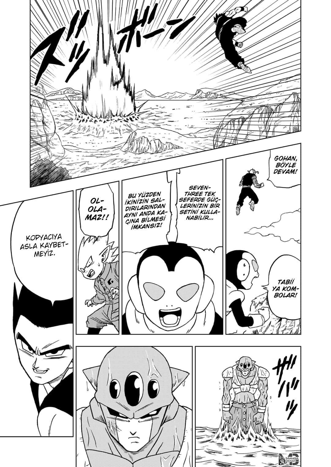 Dragon Ball Super mangasının 56 bölümünün 34. sayfasını okuyorsunuz.