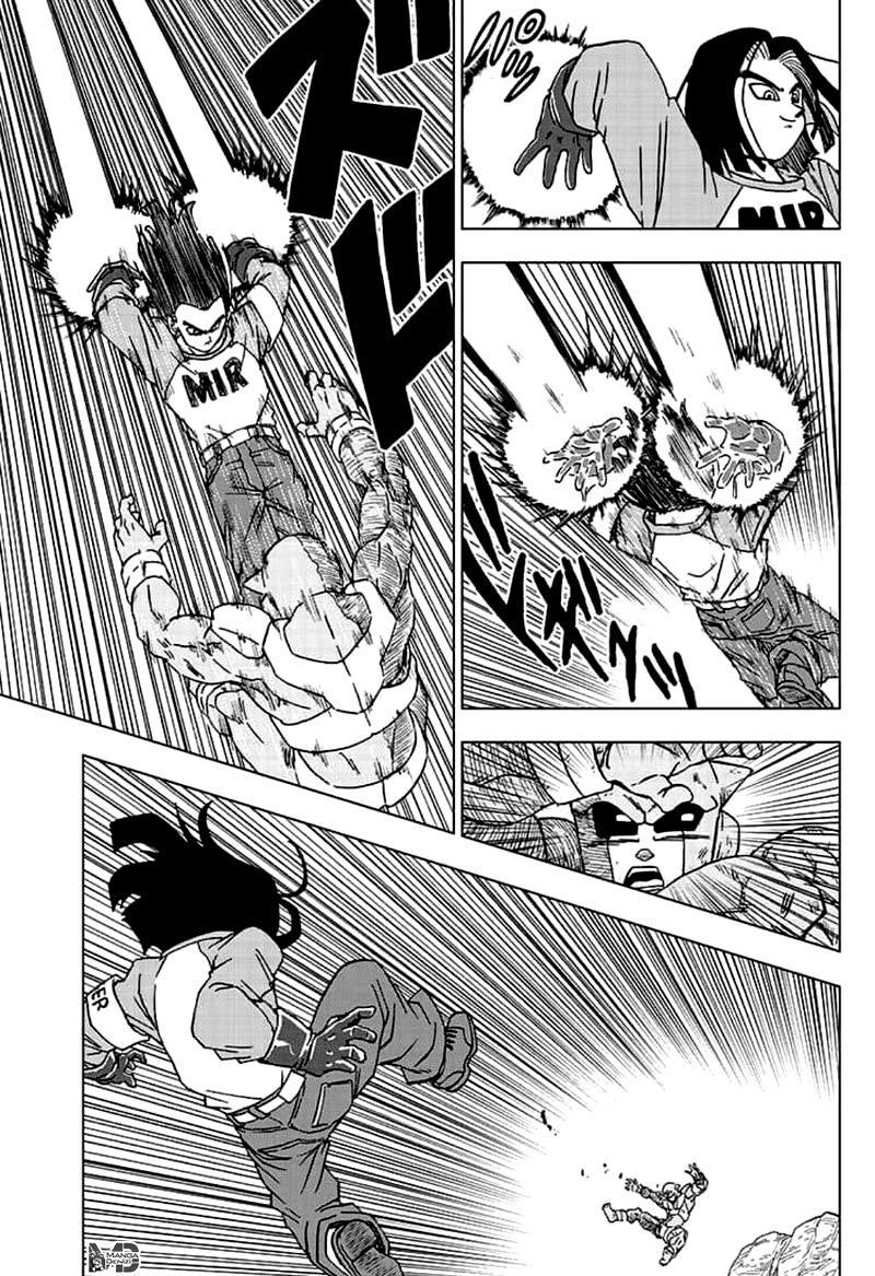 Dragon Ball Super mangasının 57 bölümünün 28. sayfasını okuyorsunuz.