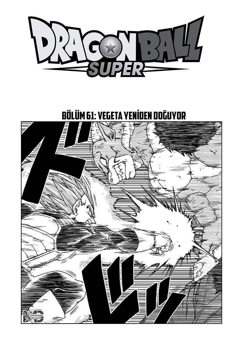 Dragon Ball Super mangasının 61 bölümünün 2. sayfasını okuyorsunuz.