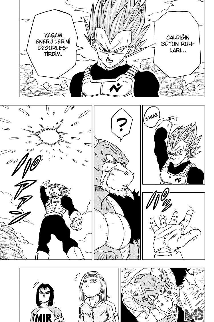 Dragon Ball Super mangasının 61 bölümünün 18. sayfasını okuyorsunuz.