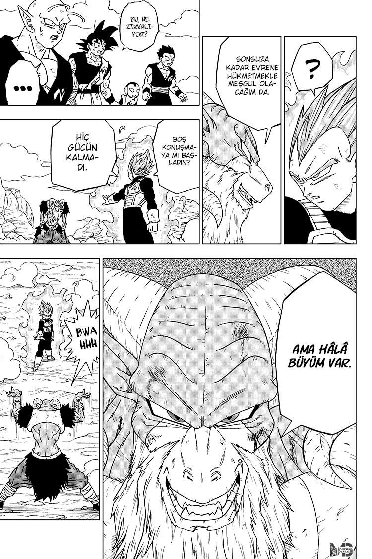 Dragon Ball Super mangasının 61 bölümünün 34. sayfasını okuyorsunuz.