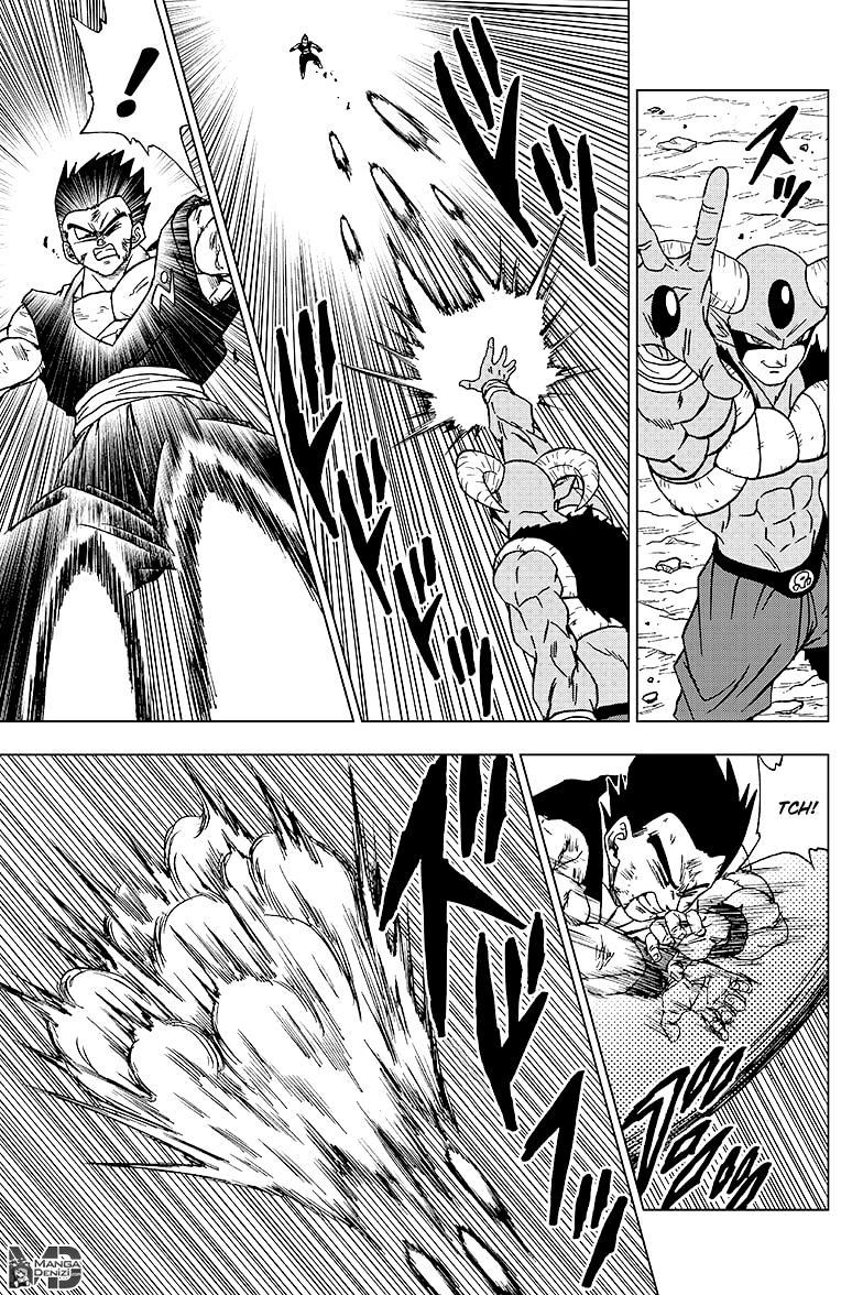 Dragon Ball Super mangasının 62 bölümünün 18. sayfasını okuyorsunuz.