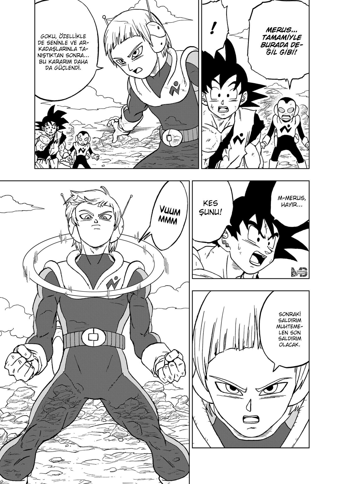 Dragon Ball Super mangasının 63 bölümünün 36. sayfasını okuyorsunuz.
