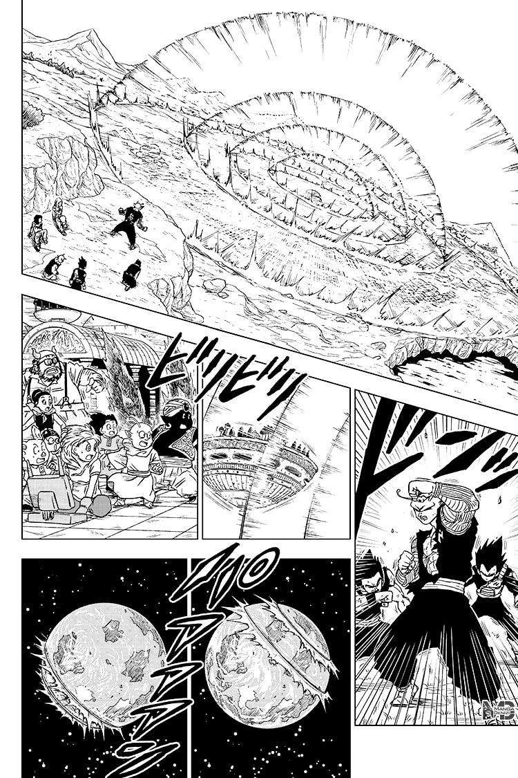 Dragon Ball Super mangasının 64 bölümünün 33. sayfasını okuyorsunuz.