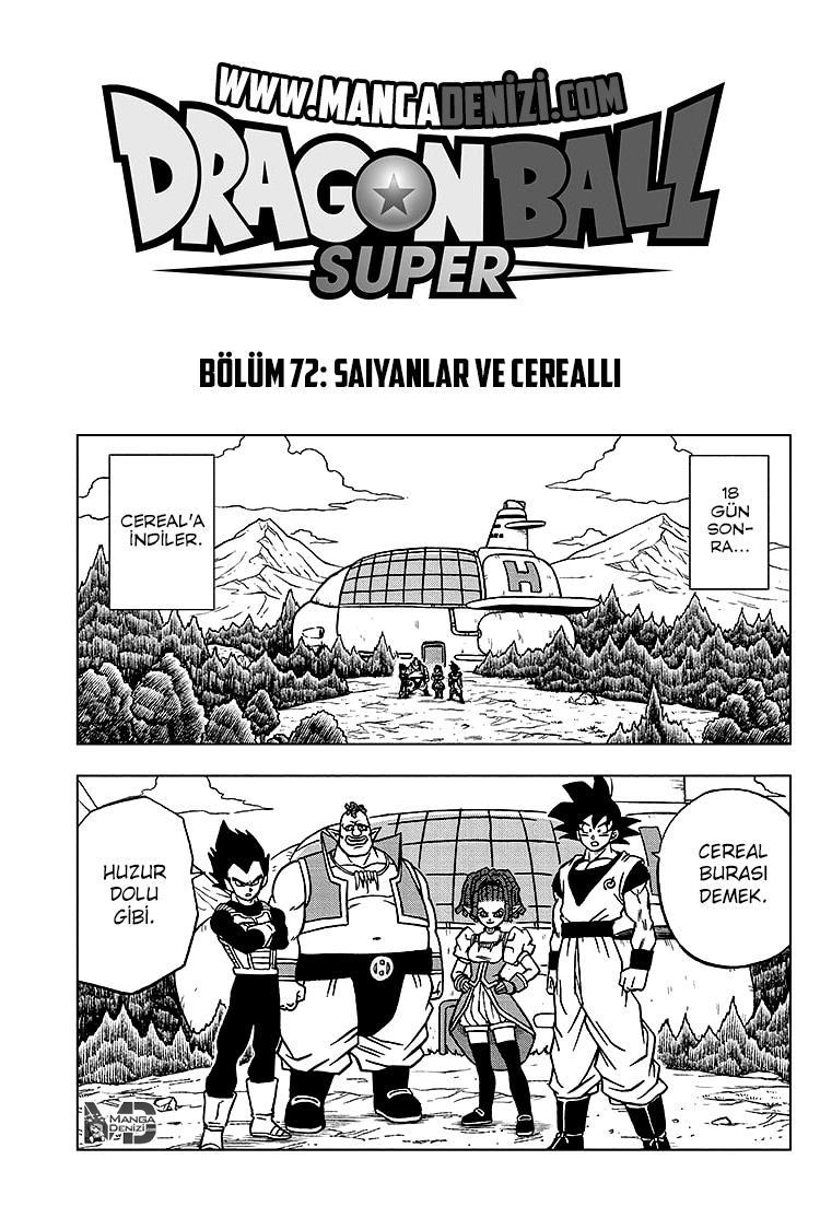 Dragon Ball Super mangasının 72 bölümünün 2. sayfasını okuyorsunuz.