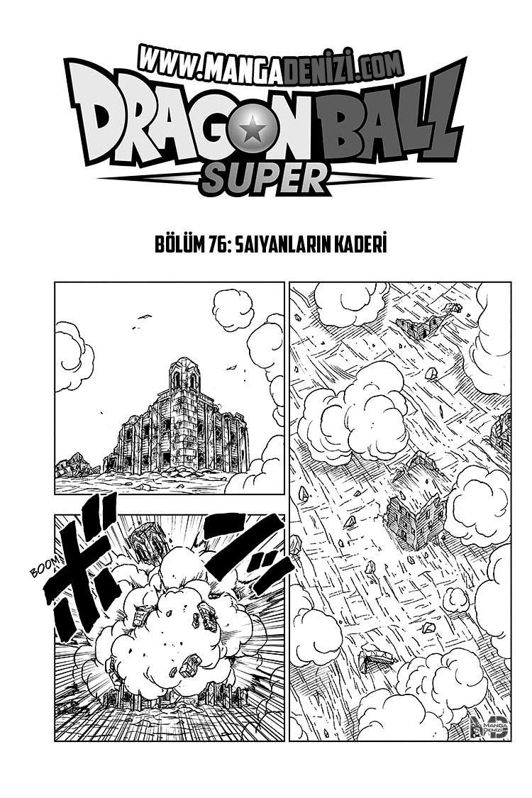 Dragon Ball Super mangasının 76 bölümünün 2. sayfasını okuyorsunuz.