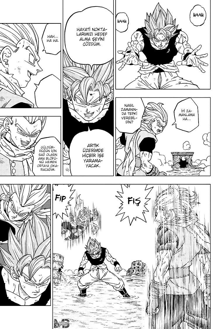 Dragon Ball Super mangasının 76 bölümünün 14. sayfasını okuyorsunuz.