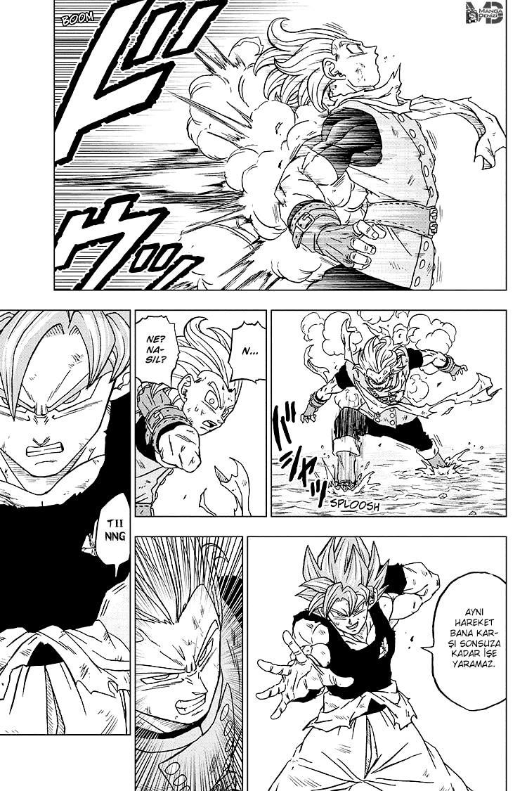 Dragon Ball Super mangasının 76 bölümünün 16. sayfasını okuyorsunuz.