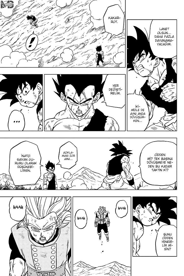 Dragon Ball Super mangasının 76 bölümünün 22. sayfasını okuyorsunuz.